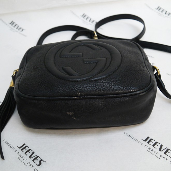 How to clean the inside of a leather handbag (MUST SEE GUCCI BAG